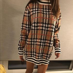 Burberry over sized sweater